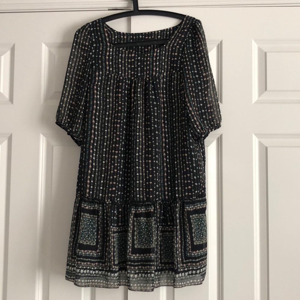 Loose flower dress